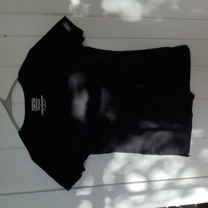 Womens Cherokee black scrub top